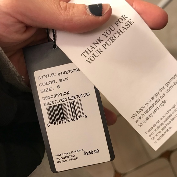 ♣️♣️NWT ADRIANNA PAPELL DRESS♣️♣️ - Picture 7 of 7